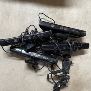 Lot of 4 Microsoft Xbox 360 Kinect Camera Sensor Bars Untested Model 1414